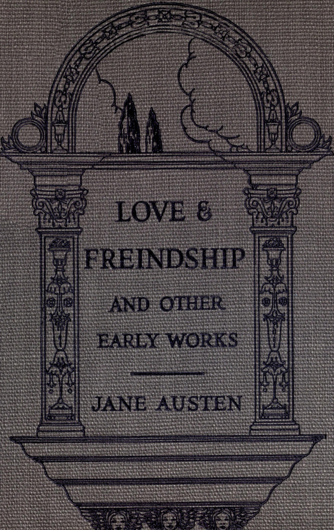 Love and Freindship [sic]