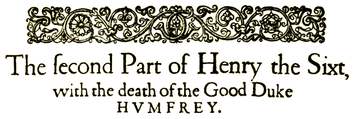 King Henry VI, the second part