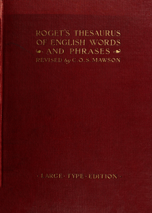 Roget's Thesaurus