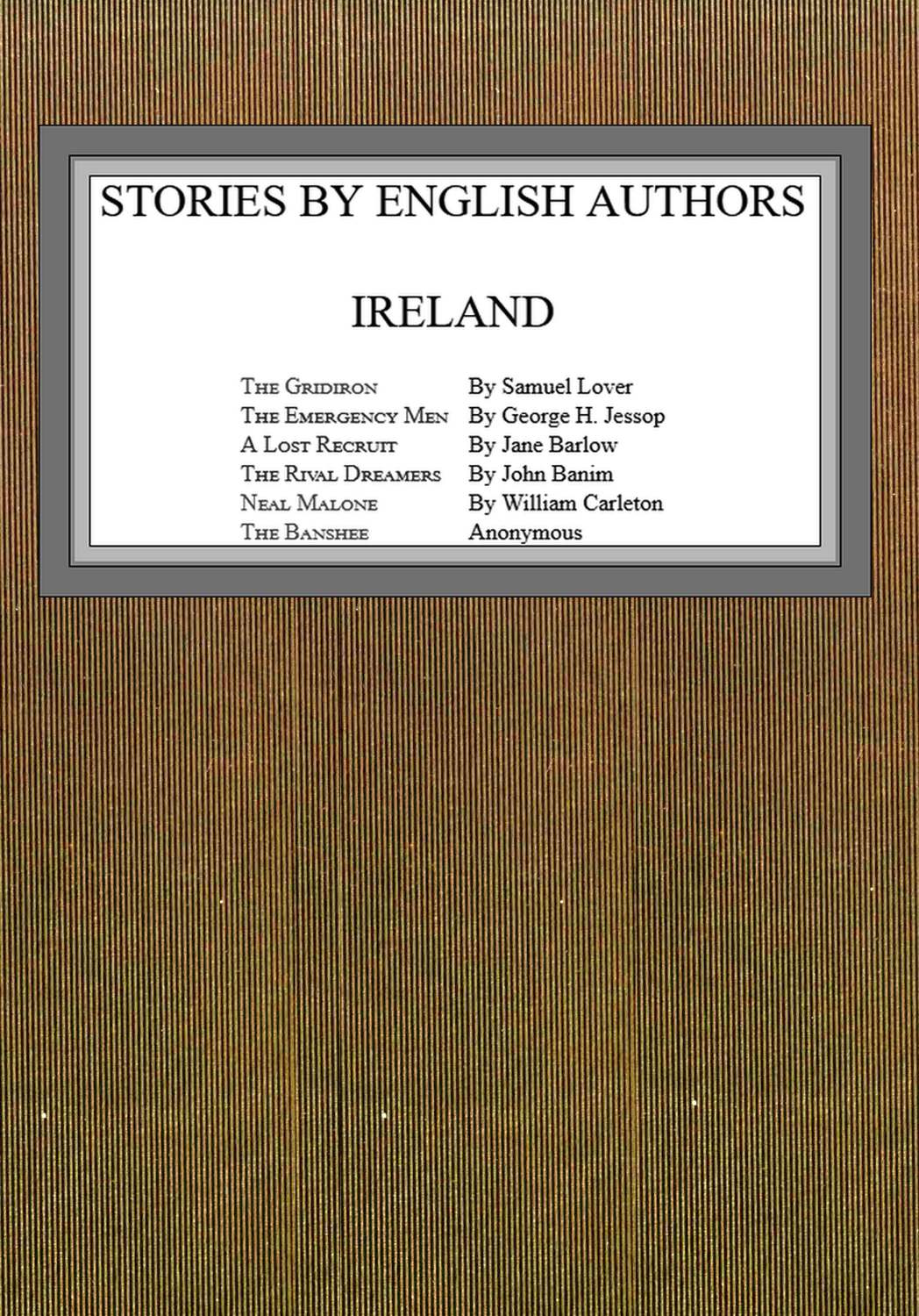 Stories by English Authors: Ireland