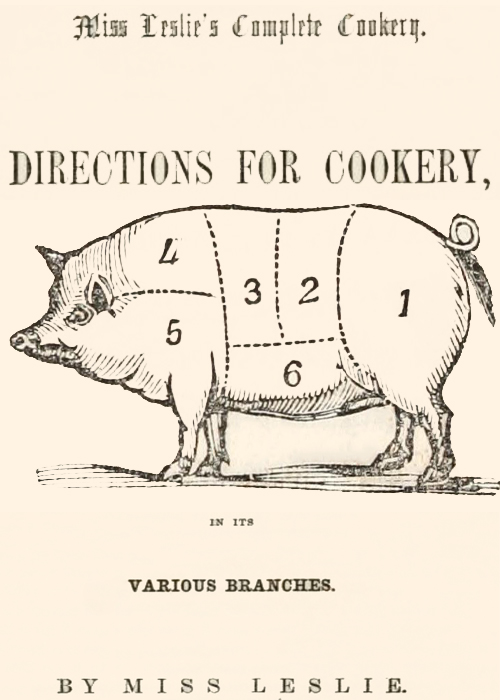 Directions for Cookery, in its Various Branches