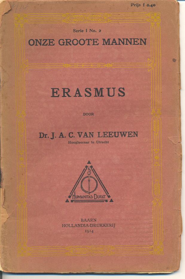 Erasmus&#10;Onze Groote Mannen