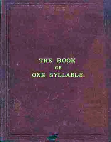 The Book of One Syllable