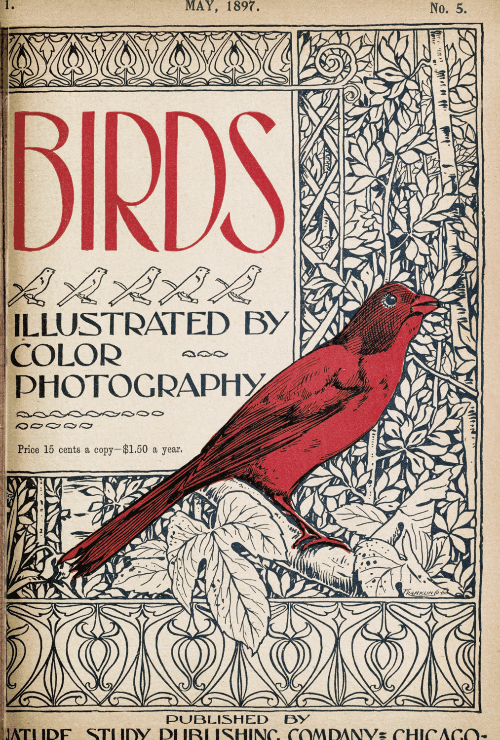 Birds, Illustrated by Color Photography, Vol. 1, No. 5&#10;May, 1897