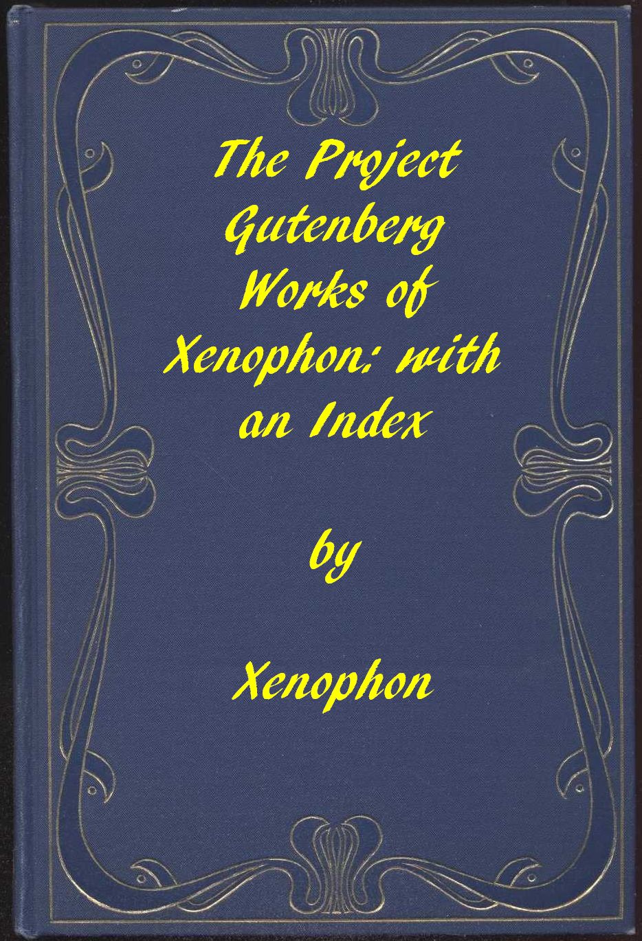 The Project Gutenberg Works of Xenophon: An Index