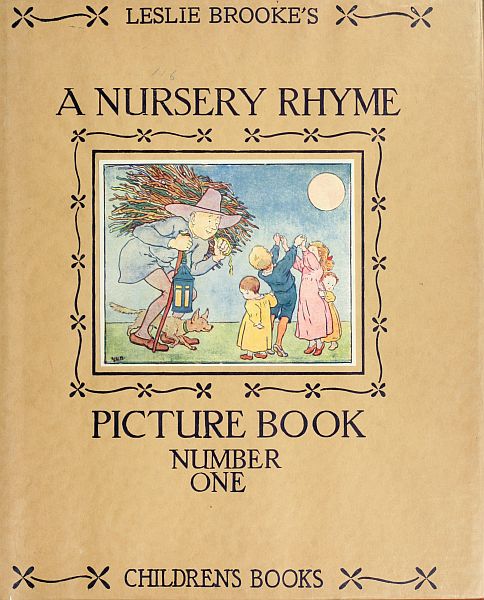A Nursery Rhyme Picture Book&#10;With Drawings in Colour and Black and White