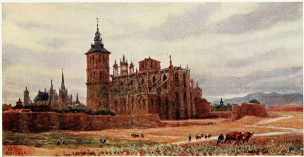 Cathedral Cities of Spain: 60 Reproductions from Original Water Colours