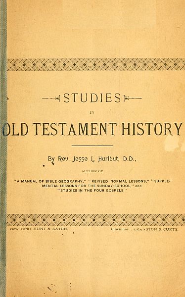 Studies in Old Testament History