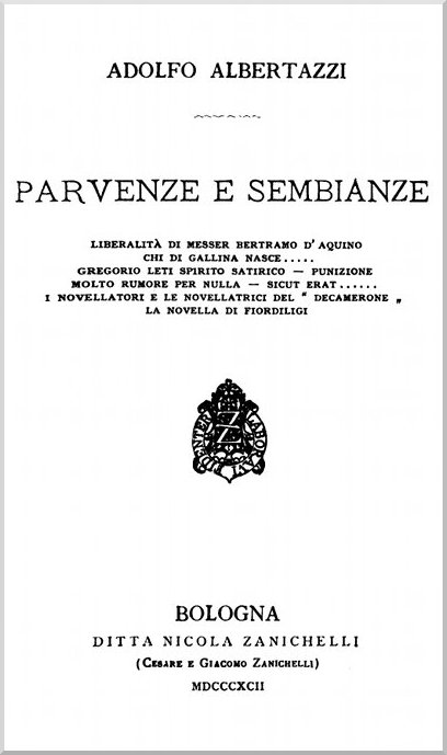 Parvenze e sembianze