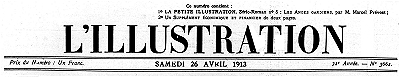 L'Illustration, No. 3661, 26 Avril 1913