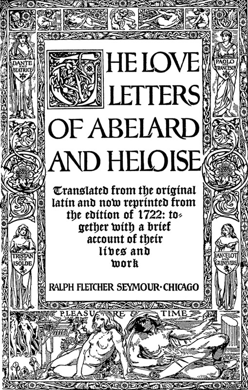 The love letters of Abelard and Heloise