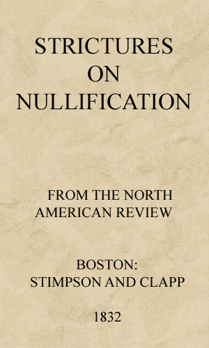 Strictures on Nullification