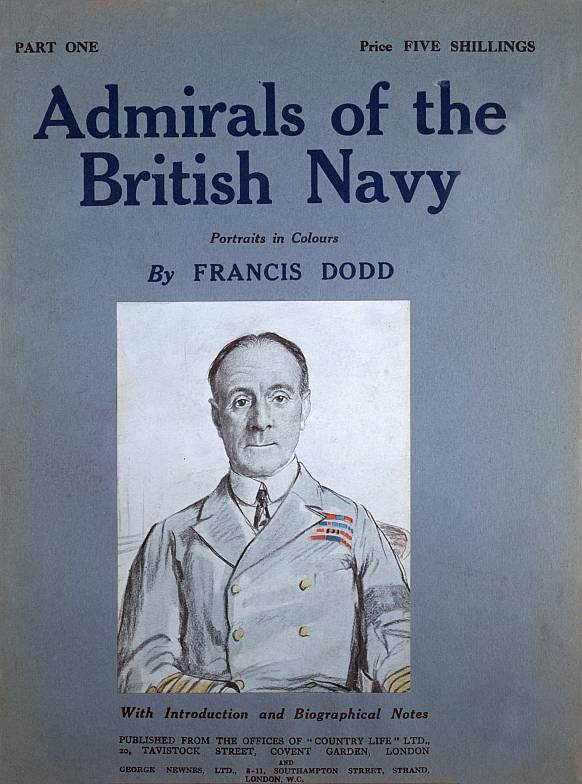 Admirals of the British Navy&#10;Portraits in Colours with Introductory and Biographical Notes