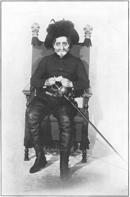 MANSFIELD AS CYRANO DE BERGERAC.