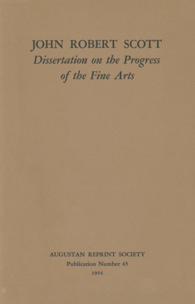 Dissertation on the Progress of the Fine Arts