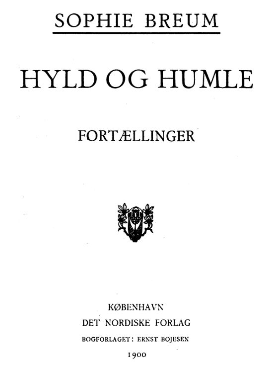 Hyld og Humle: Fortællinger