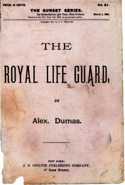 The Royal Life Guard; or, the flight of the royal family.&#10;A historical romance of the suppression of the French monarchy