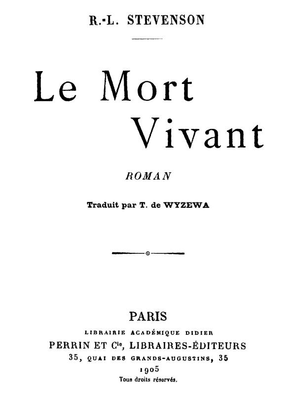 Le mort vivant