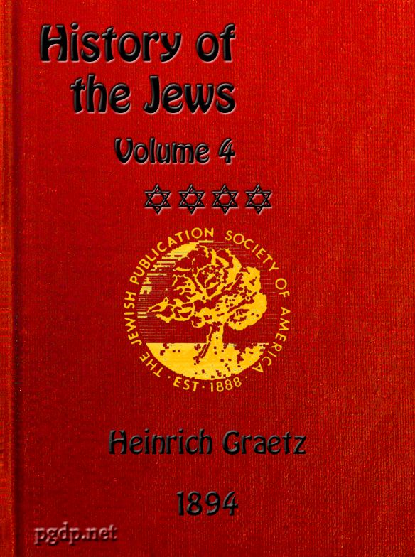 Yahudilerin Tarihi, Cilt 4 (6 ciltten)