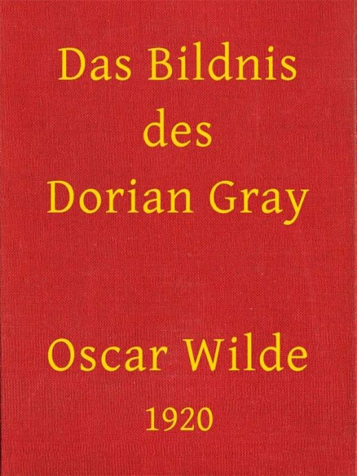 Das Bildnis des Dorian Gray