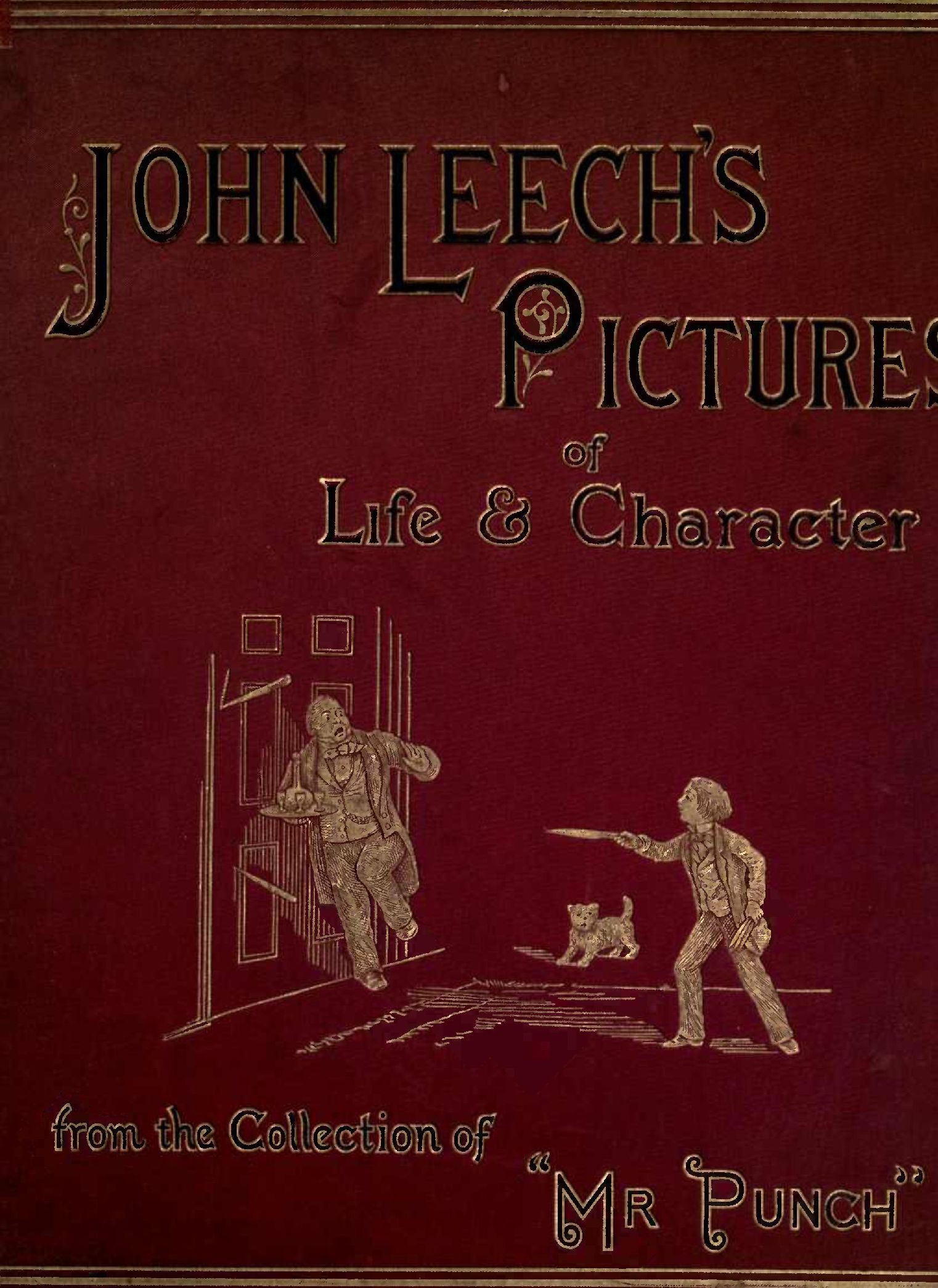 John Leech'in Hayat ve Karakter Resimleri, Cilt 1 (3 Ciltten)&#10; 