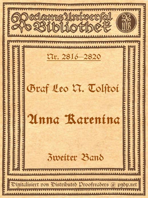 Anna Karenina, 2. Cilt