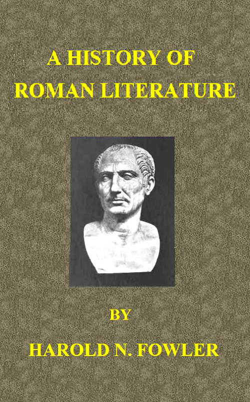 A History of Roman Literature