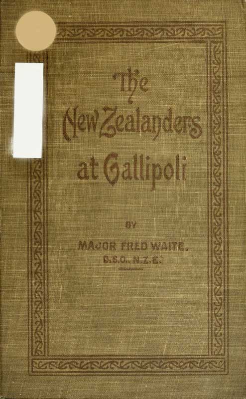 New Zealanders at Gallipoli