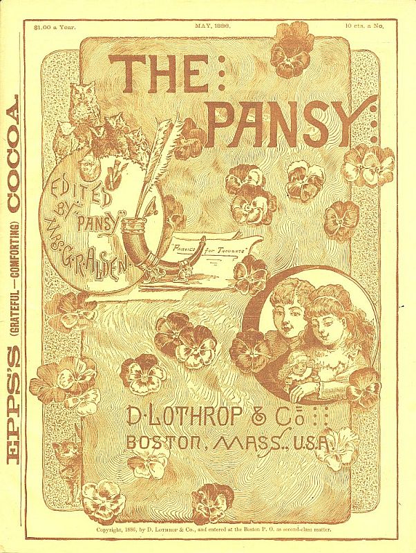 The Pansy Magazine, May 1886