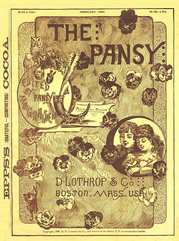 The Pansy Magazine, February 1886