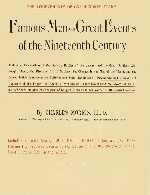 Famous Men and Great Events of the Nineteenth Century