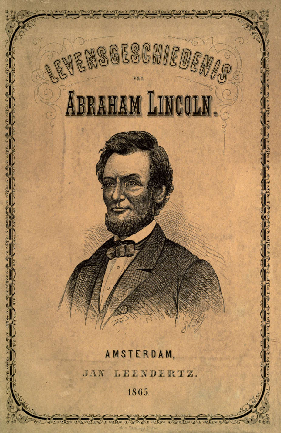 Abraham Lincoln geschetst in zijn leven en daden