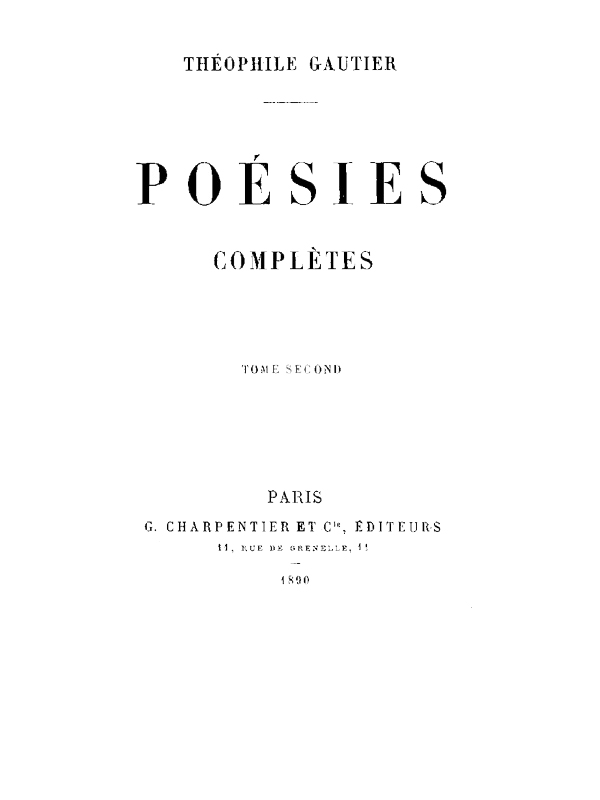 Poésies Complètes - Tome 2