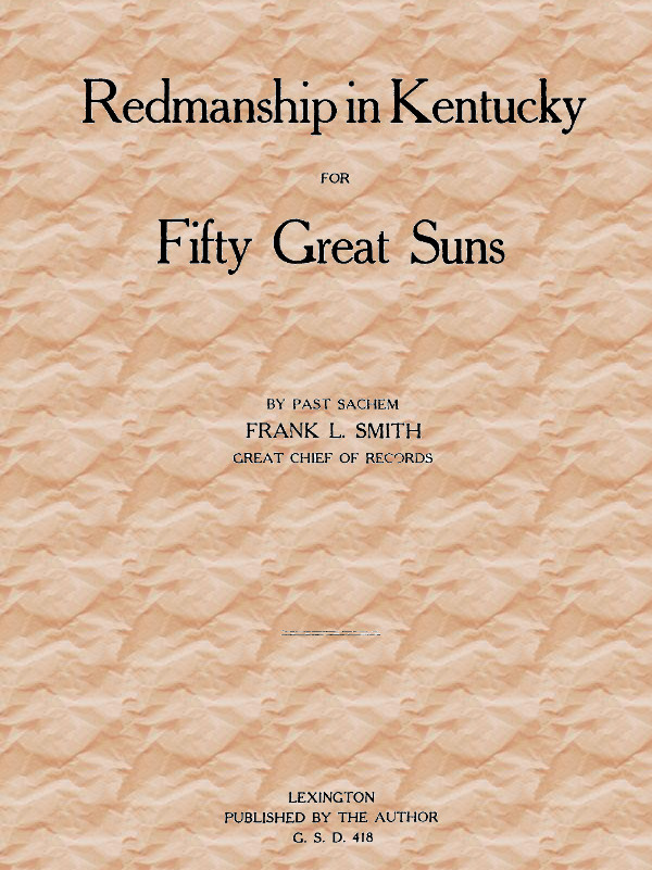 Redmanship in Kentucky for Fifty Great Suns