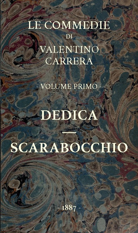 Dedica - Scarabocchio&#10;Le Commedie, vol. 1