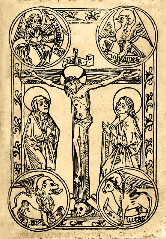 The Legendary History of the Cross&#10;A Series of Sixty-four Woodcuts from a Dutch Book Published by Veldener, A.D. 1483