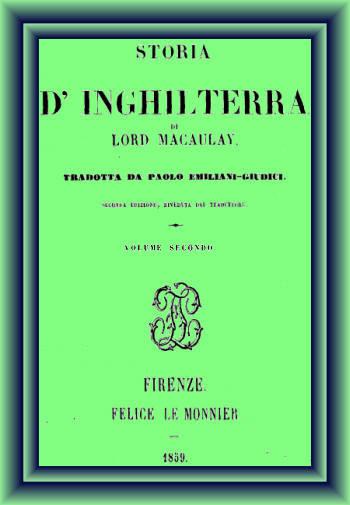 Storia d'Inghilterra, vol 2