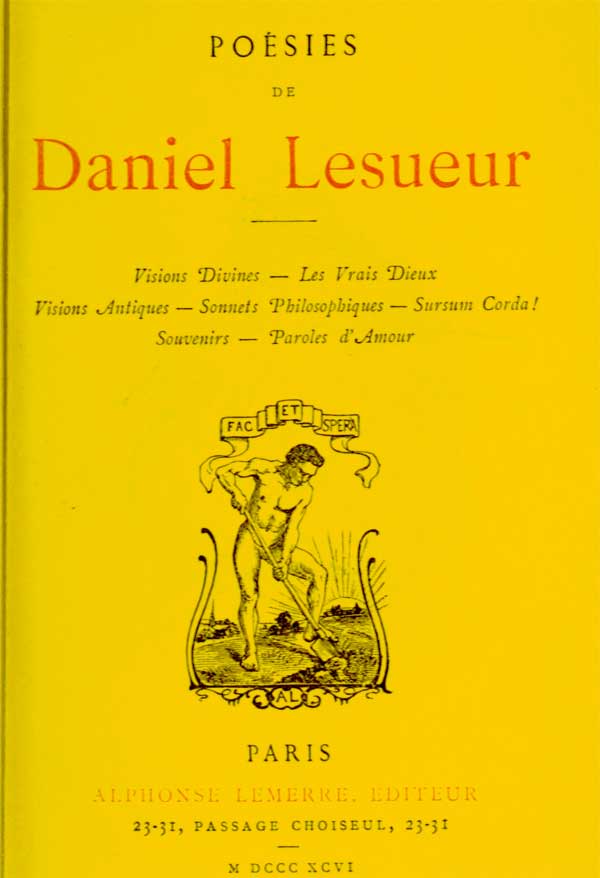 Daniel Lesueur'in Şiirleri