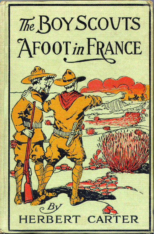 İngilizce adı: 'The Boy Scouts Afoot in France; or, With the Red Cross Corps at the Marne'Kitabın Türkçe adı: Fransa'da Ayakta Duran İzciler; ya da Marne'de Kızıl Haç Birlikleriyle