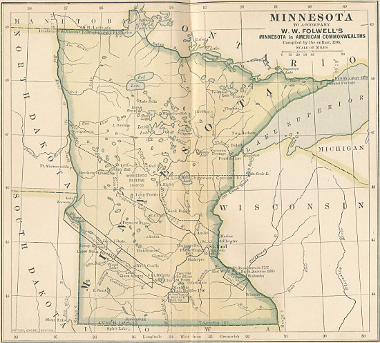 Map of Minnesota