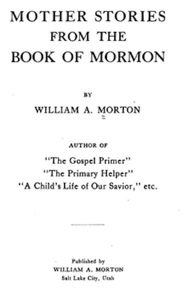 Mother Stories from the Book of Mormon