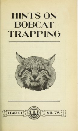 Hints on Bobcat Trapping