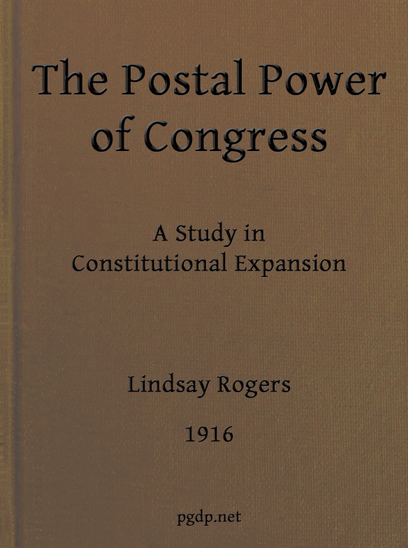 Kongre'nin posta gücü: Anayasa genişlemesinde bir çalışma