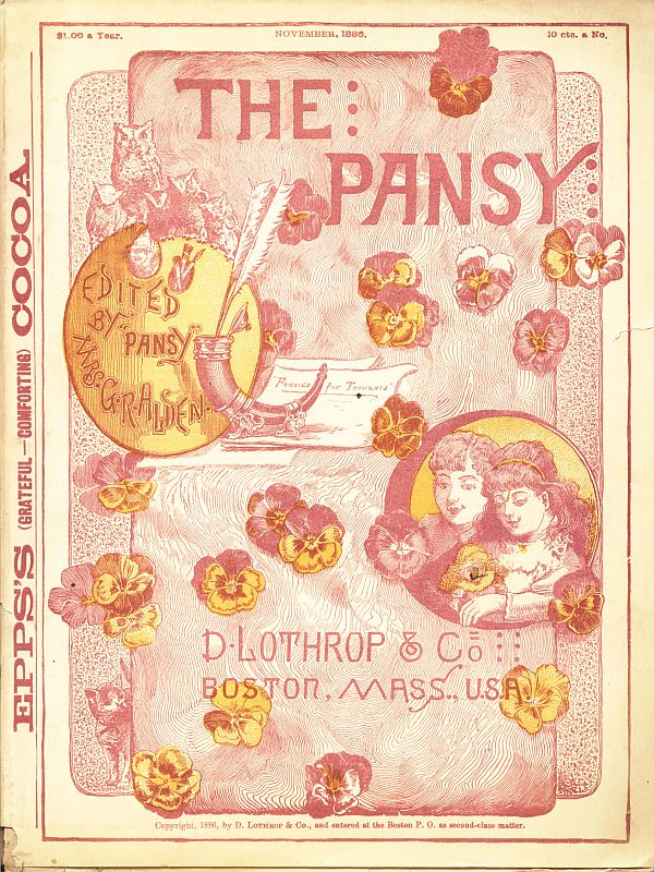 The Pansy, November 1886, Vol. 14