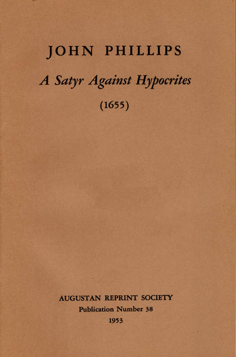 A Satyr Against Hypocrites