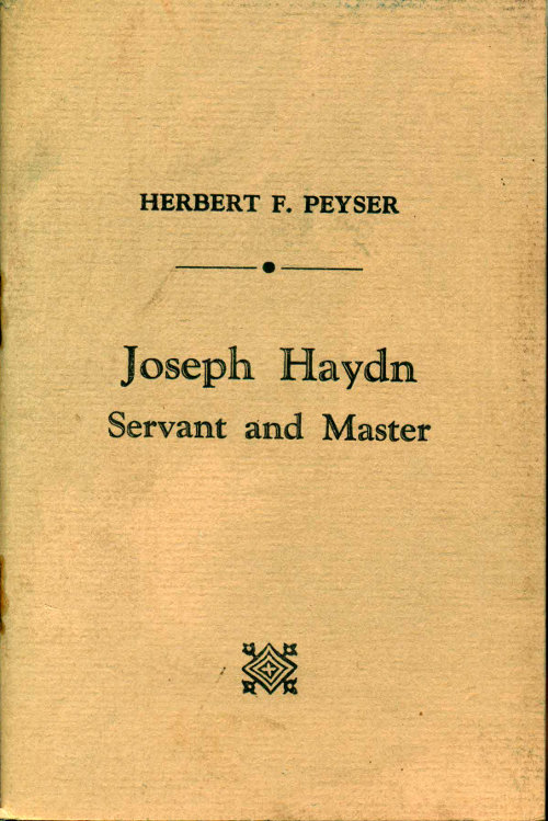 Joseph Haydn: Hizmetçi ve Usta