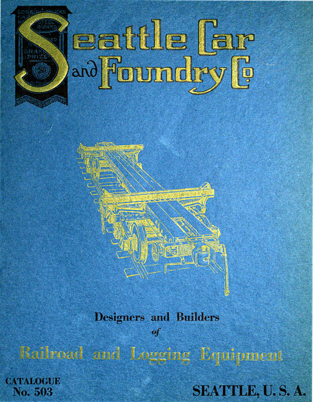 Seattle Car & Foundry Company, Catalogue No. 3, December, 1913