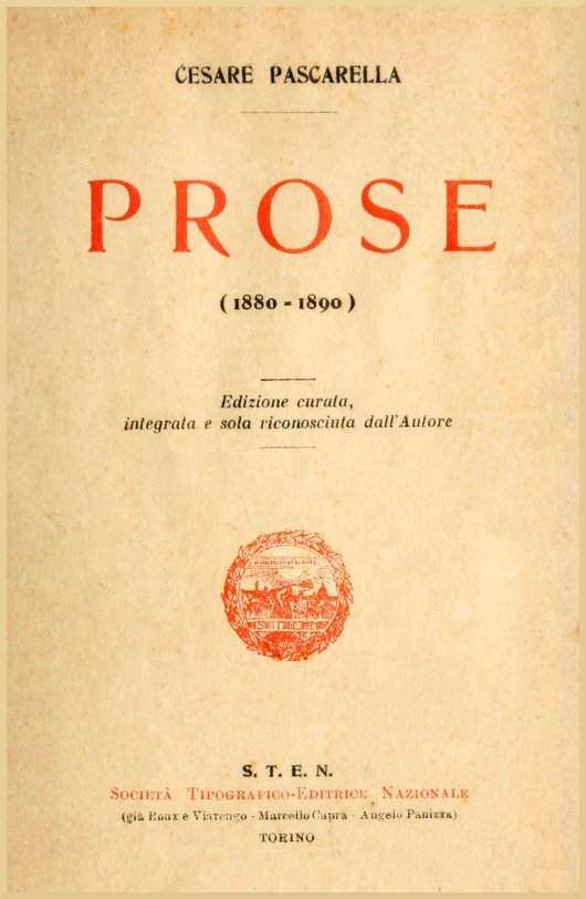 Prose (1880-1890)