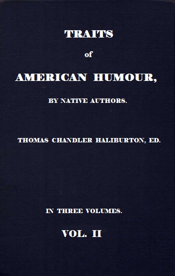 Traits of American Humour, Vol. 2 of 3