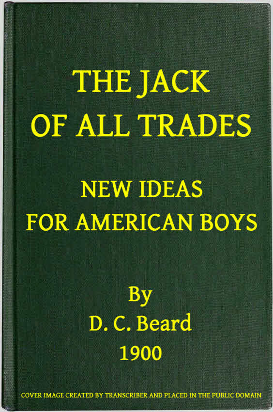 New Ideas for American Boys; The Jack of All Trades